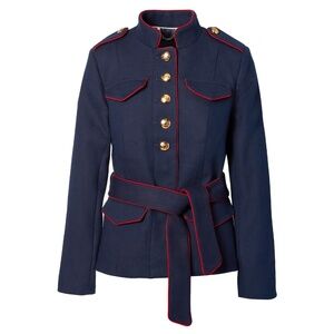 Banana Republic x Olivia Palermo Military Jacket Medium USMC Marine Dress Blues
